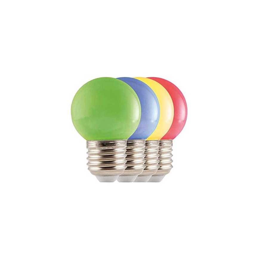 LED Vanjski lanac EASY CONNECT 8xE27 5m IP44 multicolor
