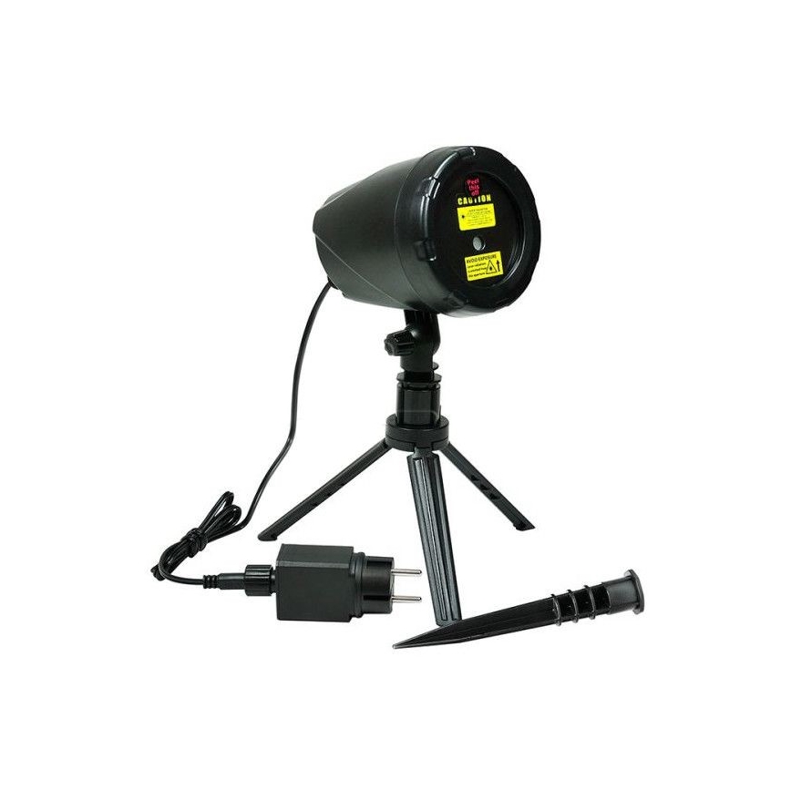 LED Vanjski laserski projektor LED/5W/230V IP44
