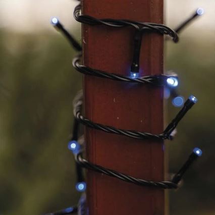 LED vanjski niz 100 LED/10 m, IP44, plave boje