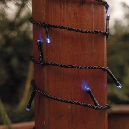 LED vanjski niz 100 LED/10 m, IP44, plave boje