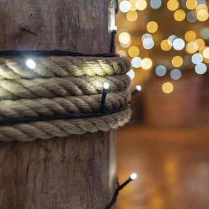 LED Vanjski  niz 100xLED/10m IP44 hladno bijela