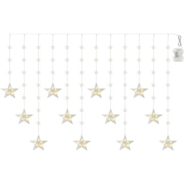 LED Vanjski niz 120xLED 3xAA 1,7 m IP44 topla bijela
