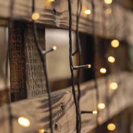 LED vanjski niz 50xLED/5m IP44 topla bijela