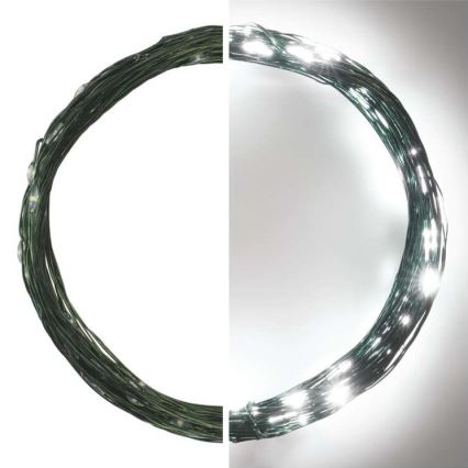 LED vanjski niz 75xLED/12,5m IP44 hladno bijela