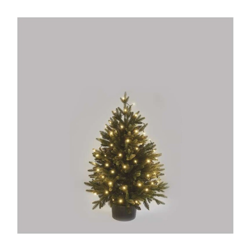 LED vanjski niz 80xLED/3xAA 6,1m IP44 topla bijela