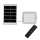 LED Vanjski prigušivi solarni reflektor LED/10W/3,2V IP65 4000K 6000 mAh bijela + daljinski upravljač