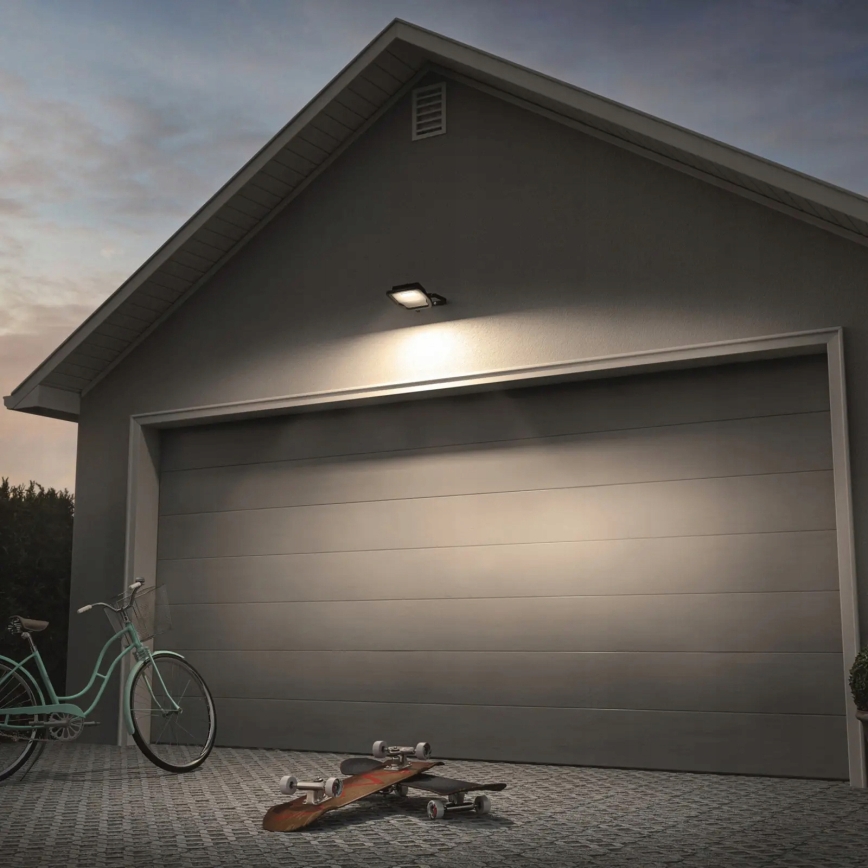 LED vanjski reflektor sa senzorom pokreta i sumraka, LED/100W/230V, 4500K, IP65, crni