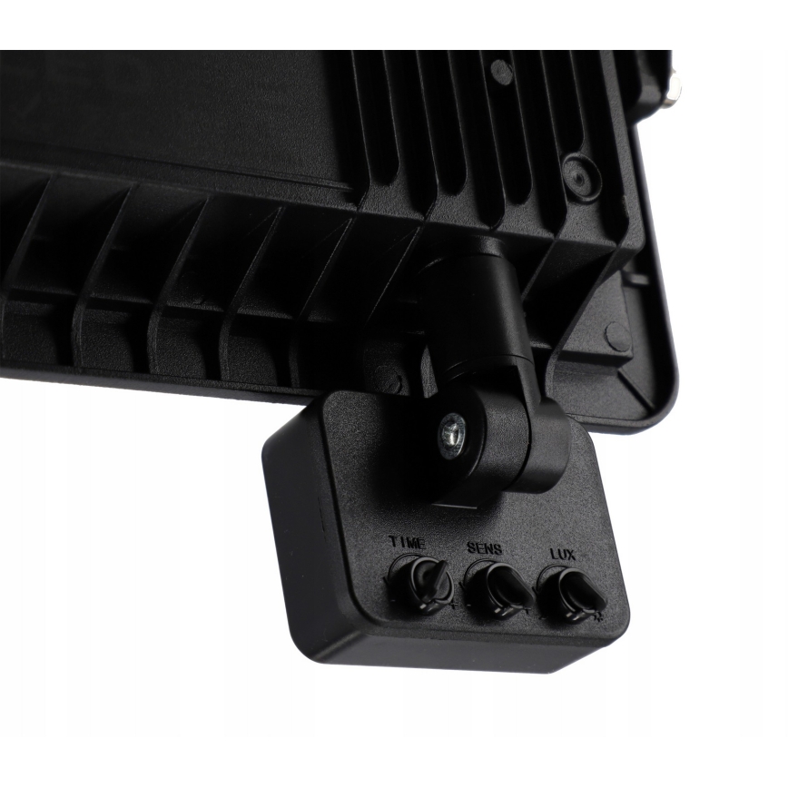 LED vanjski reflektor sa senzorom pokreta i sumraka, LED/100W/230V, 4500K, IP65, crni