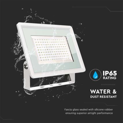 LED Vanjski reflektor LED/200W/230V 4000K IP65 bijela