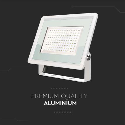 LED Vanjski reflektor LED/200W/230V 4000K IP65 bijela