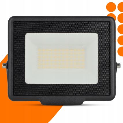 LED vanjski reflektor LED/50W/230V 4500K IP65 crni