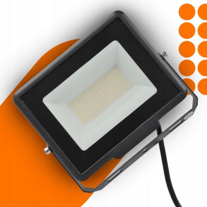 LED vanjski reflektor LED/50W/230V 4500K IP65 crni