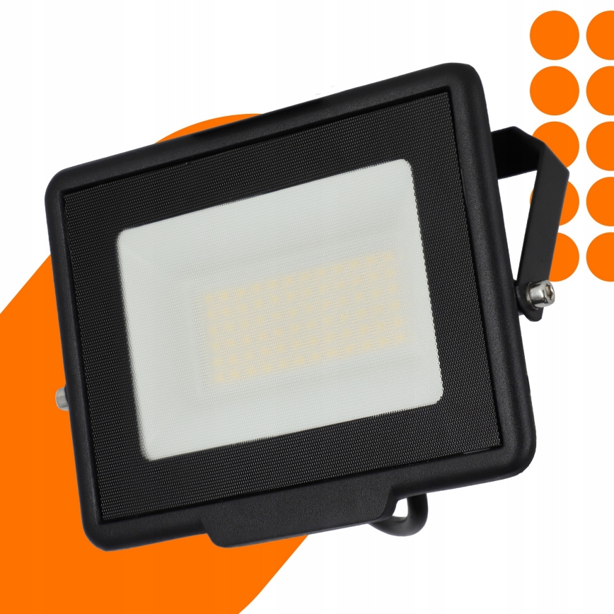 LED vanjski reflektor LED/50W/230V 4500K IP65 crni