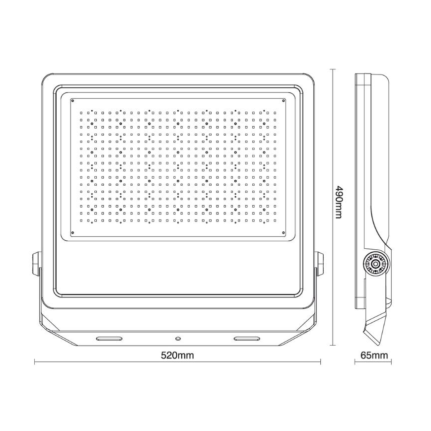 LED Vanjski reflektor PROFI PLUS LED/400W/230V 5000K IP66