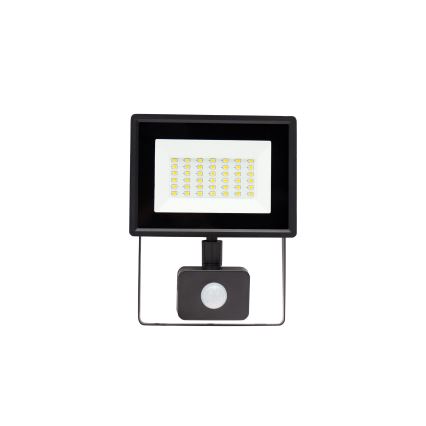 LED Vanjsko reflektorsko svjetlo s detektorom pokreta NOCTIS LUX 3 LED/30W/230V 4000K IP44 crna
