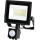 LED Vanjski reflektor sa senzorom LED/20W/230V IP44 6500K crna