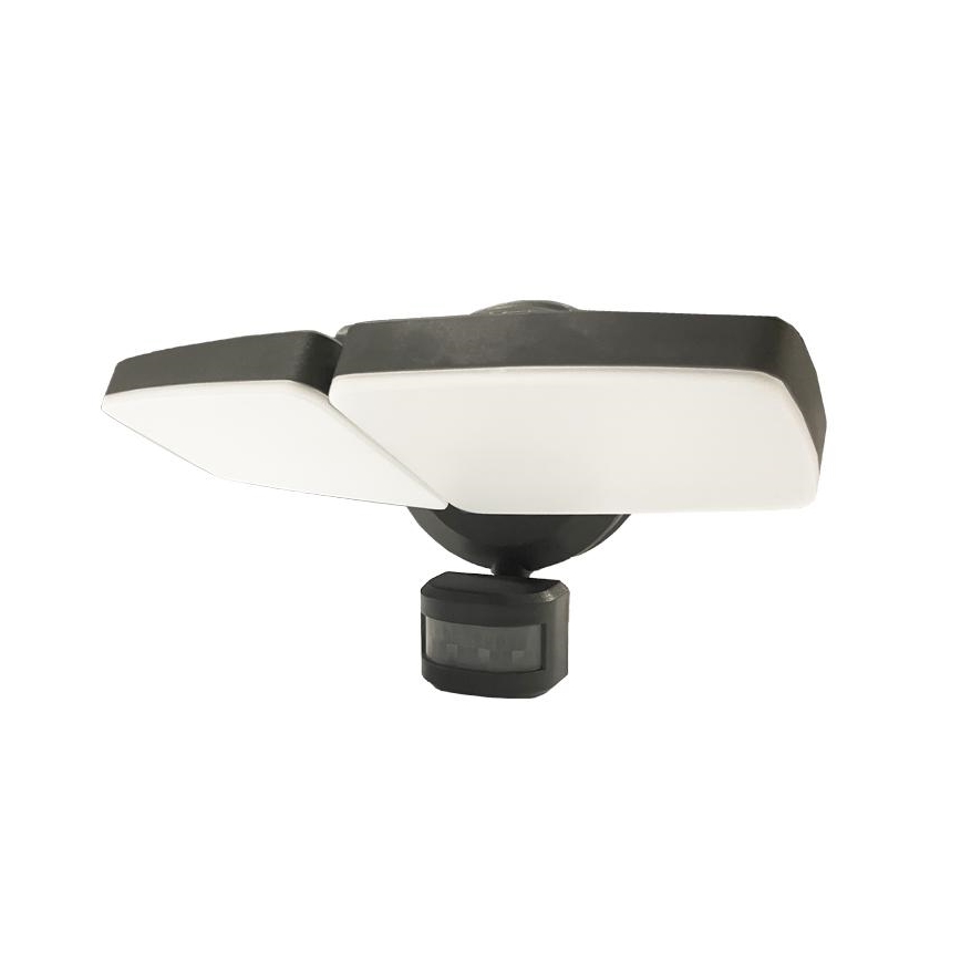 LED Vanjski reflektor sa senzorom LED/24W/230V 3000/4000/6000K IP54 antracit