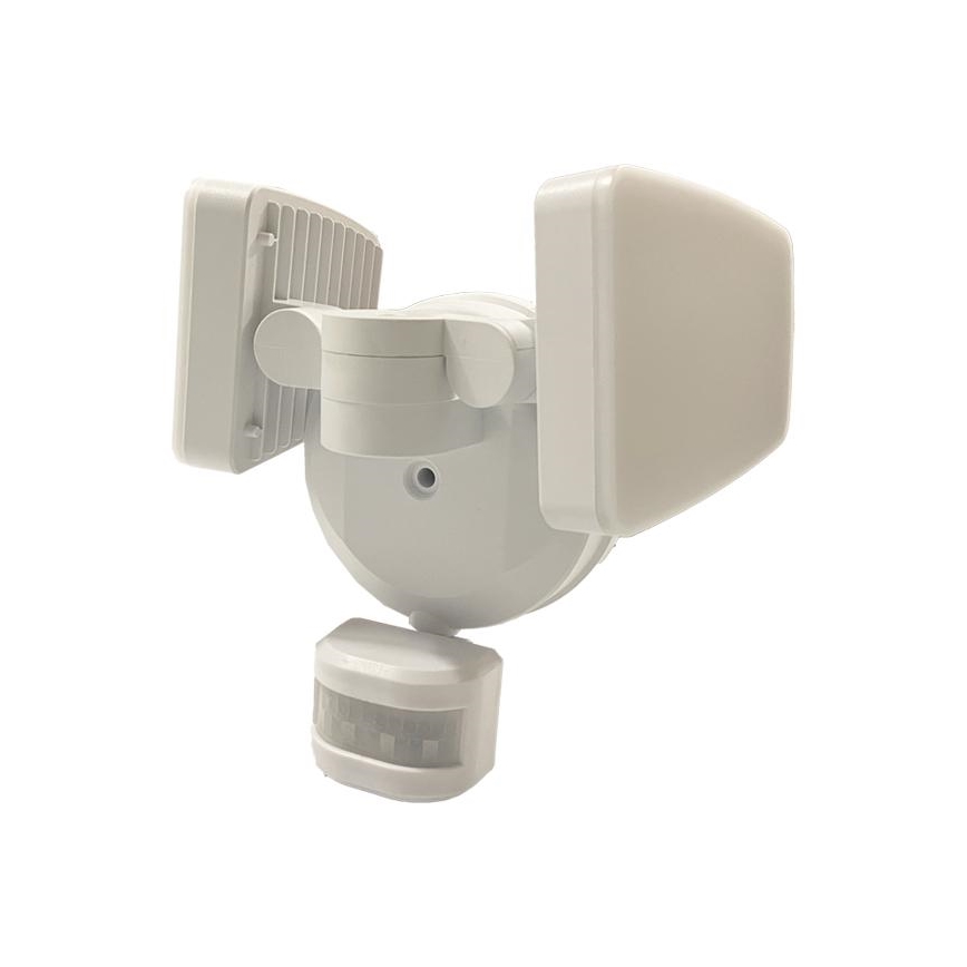 LED Vanjski reflektor sa senzorom LED/24W/230V 3000/4000/6000K IP54 bijela