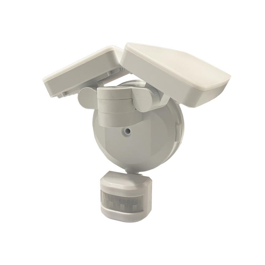 LED Vanjski reflektor sa senzorom LED/24W/230V 3000/4000/6000K IP54 bijela