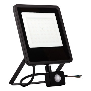 LED Vanjski reflektor sa senzorom LED/30W/230V 4000K IP65 crna