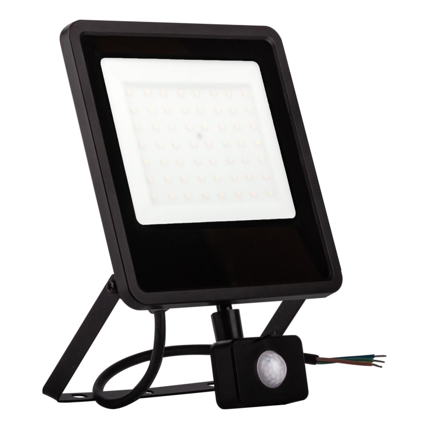 LED Vanjski reflektor sa senzorom LED/30W/230V 4000K IP65 crna