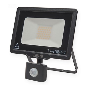 LED Vanjski reflektor sa senzorom LED/30W/230V 6500K IP44