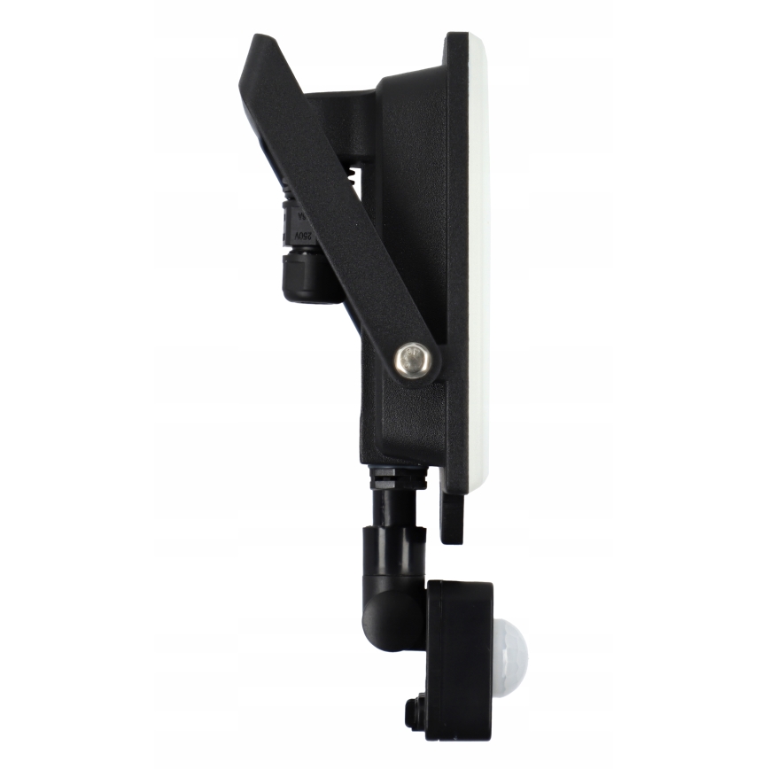 LED vanjski reflektor s senzorom pokreta i sumraka LED/50W/230V 4500K IP65 crni