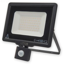 LED Vanjski reflektor sa senzorom LED/50W/230V 6500K IP44