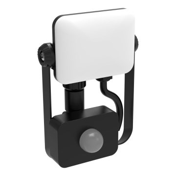 LED Vanjski reflektor sa senzorom MILKY LED/10W/230V 4000K IP65