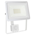 LED Vanjski reflektor sa senzorom NOCTIS LUX 2 LED/30W/230V 4000K IP44 bijela