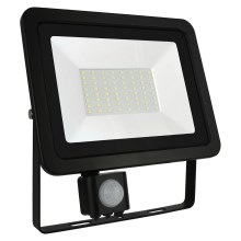 LED Vanjski reflektor sa senzorom NOCTIS LUX 2 LED/50W/230V 6000K IP44 crna