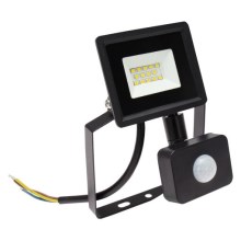 LED Vanjski reflektor sa senzorom NOCTIS LUX 3 LED/10W/230V 4000K IP44 crna