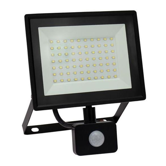 LED Vanjski reflektor sa senzorom NOCTIS LUX 3 LED/50W/230V 4000K IP44 crna