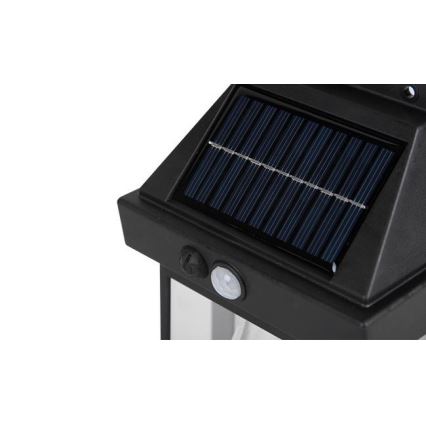 LED Vanjski solarna zidna svjetiljka sa senzorom LED/1W/230V 1200mAh IP65