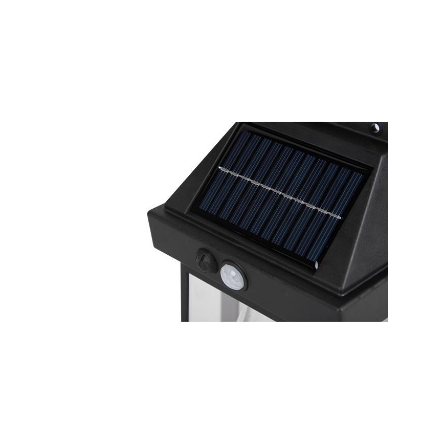 LED Vanjski solarna zidna svjetiljka sa senzorom LED/1W/230V 1200mAh IP65