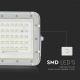 LED Vanjski prigušivi solarni reflektor LED/10W/3,2V IP65 4000K bijela + daljinski upravljač