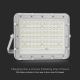 LED Vanjski prigušivi solarni reflektor LED/15W/3,2V IP65 6400K bijela + daljinski upravljač