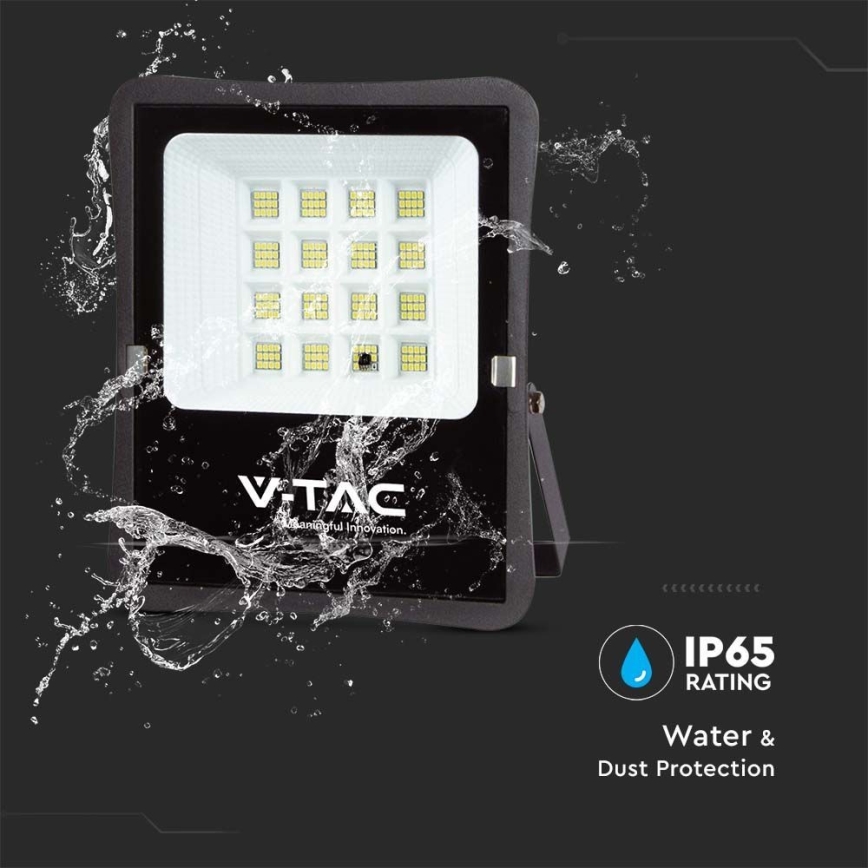 LED Vanjski solarni reflektor LED/16W/3,2V 6400K IP65 15000 mAh + daljinski upravljač