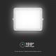 LED Vanjski solarni reflektor LED/20W/3,2V 4000K bijela IP65 + daljinski upravljač