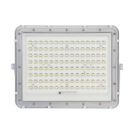 LED Vanjski solarni reflektor LED/20W/3,2V 6400K bijela IP65 + daljinski upravljač