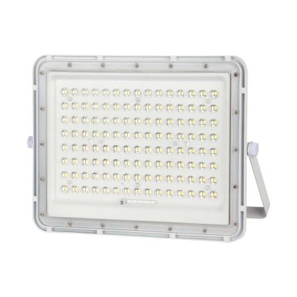 LED Vanjski solarni reflektor LED/20W/3,2V 6400K bijela IP65 + daljinski upravljač