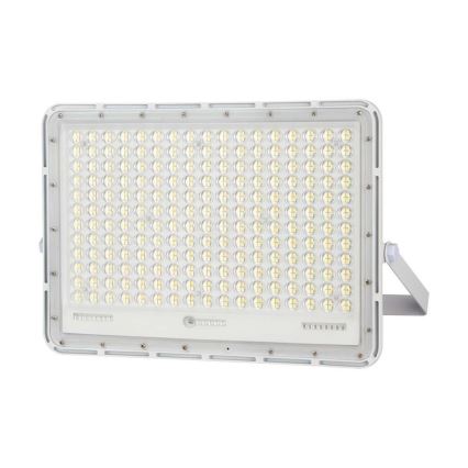 LED Vanjski solarni reflektor LED/30W/3,2V 4000K bijela IP65 + daljinski upravljač