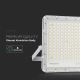 LED Vanjski solarni reflektor LED/30W/3,2V 4000K bijela IP65 + daljinski upravljač