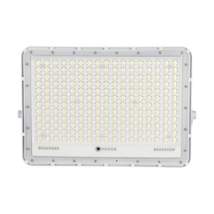 LED Vanjski solarni reflektor LED/30W/3,2V 6400K bijela IP65 + daljinski upravljač