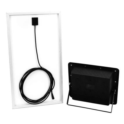 LED Vanjski solarni reflektor LED/40W/10V IP65 6000K 20000 mAh + daljinski upravljač