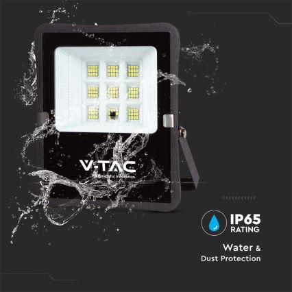 LED Vanjski solarni reflektor LED/6W/3,2V 4000K IP65 5000 mAh + daljinski upravljač