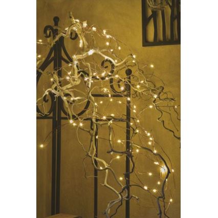 LED vanjski svjetlosni niz 100xLED/15m IP44 toplo bijela