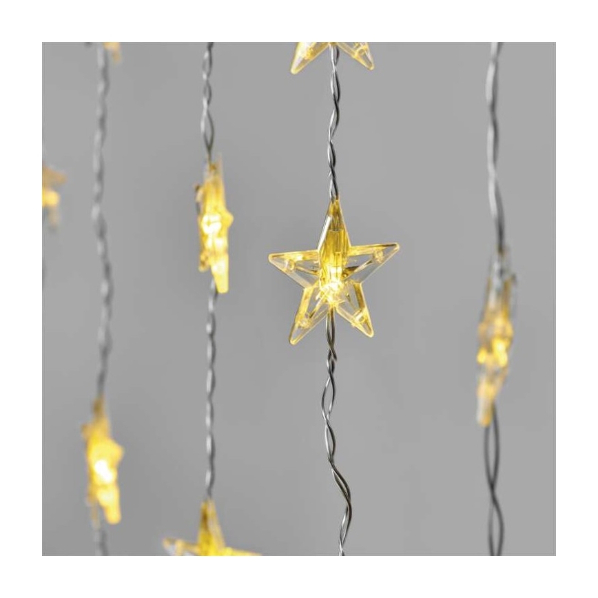 LED vanjski svjetlosni niz 30xLED/3,9 m IP44 zvijezde