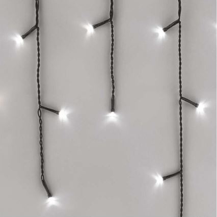 LED vanjski svjetlosni niz 600 LED, 8 načina, 15 m, IP44, hladno bijela