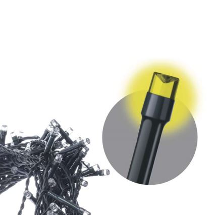 LED vanjski svjetlosni niz 80xLED/13m IP44 topla bijela